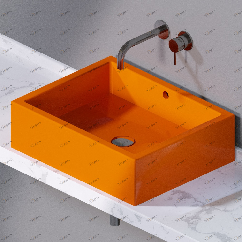 L259114 Накладная раковина на столешницу  прямоугольная A. e T. Italia Bold AeT ITALIA