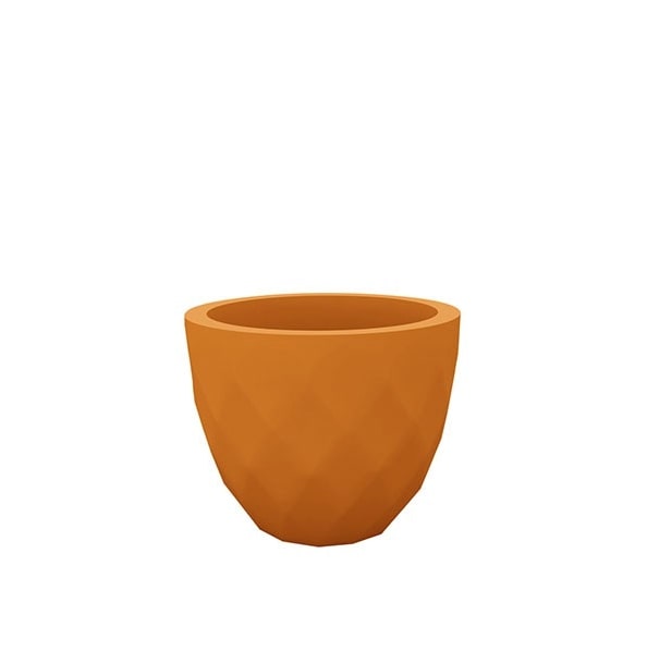 073111 Кашпо Nano матовое оранжевое 12см Vondom Vases - Вид №1