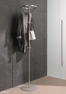 GSTC Круглая вешалка для одежды, основание: серое. PHOS