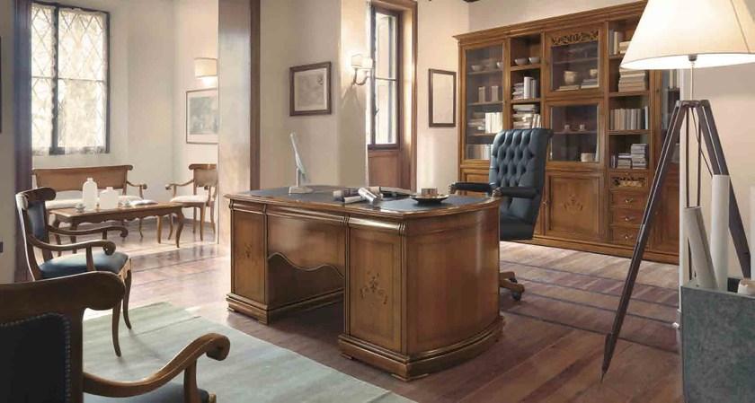 Arvestyle Книжный шкаф из массива дерева с ящиками Fenice Fn-0441 - Вид №1