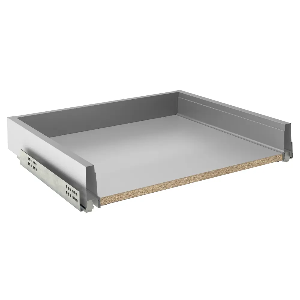 Ящик Delinia ID 56.8x9.4x48 см металл цвет серый Отсутствует STLM-2139296 - Вид №3