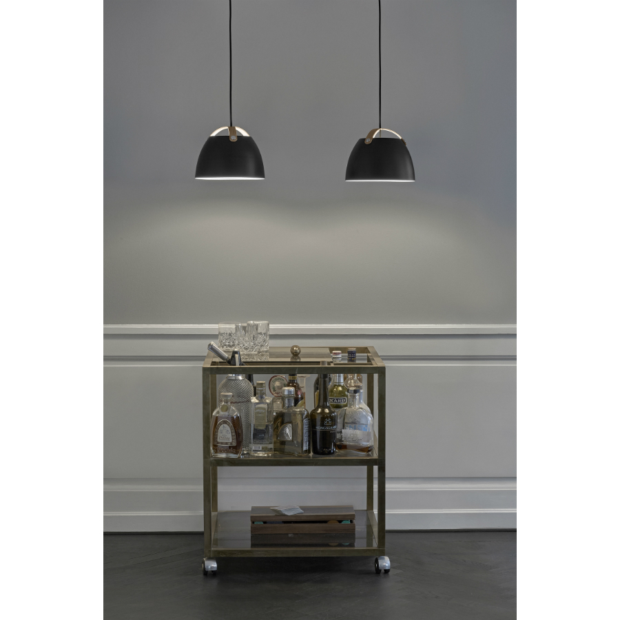 Светильник подвесной Oslo, Ø24, черный/дуб Halo Design 734825 - Вид №1