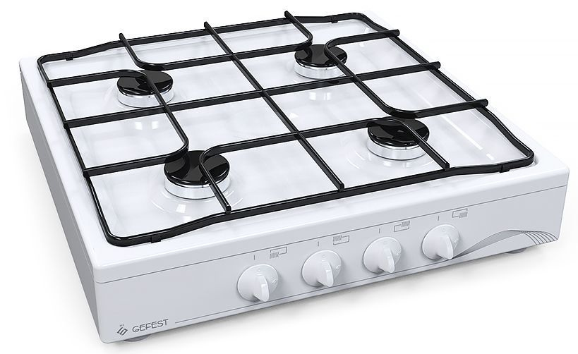 9984016 Газовая плитка Gefest ПГ 900-03 белый STDN-0036647 - Вид №1