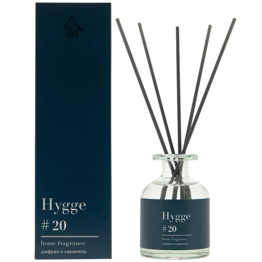 Аромадиффузор ARIDA HOME Hygge 20 с шафраном и карамелью 88950266 STLM-1463026