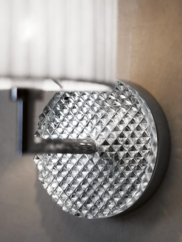 Хромированный металлический настенный светильник Fabbian Diamond Swirl ARCH-00004112 - Вид №6