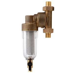 Промывной фильтр для ХВС Посейдон 1/2" НР 100 мкм латунь 13626