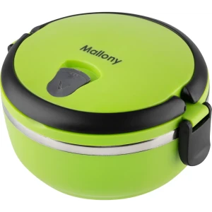 Термоконтейнер 0.6 л металлическая колба цвет зеленый