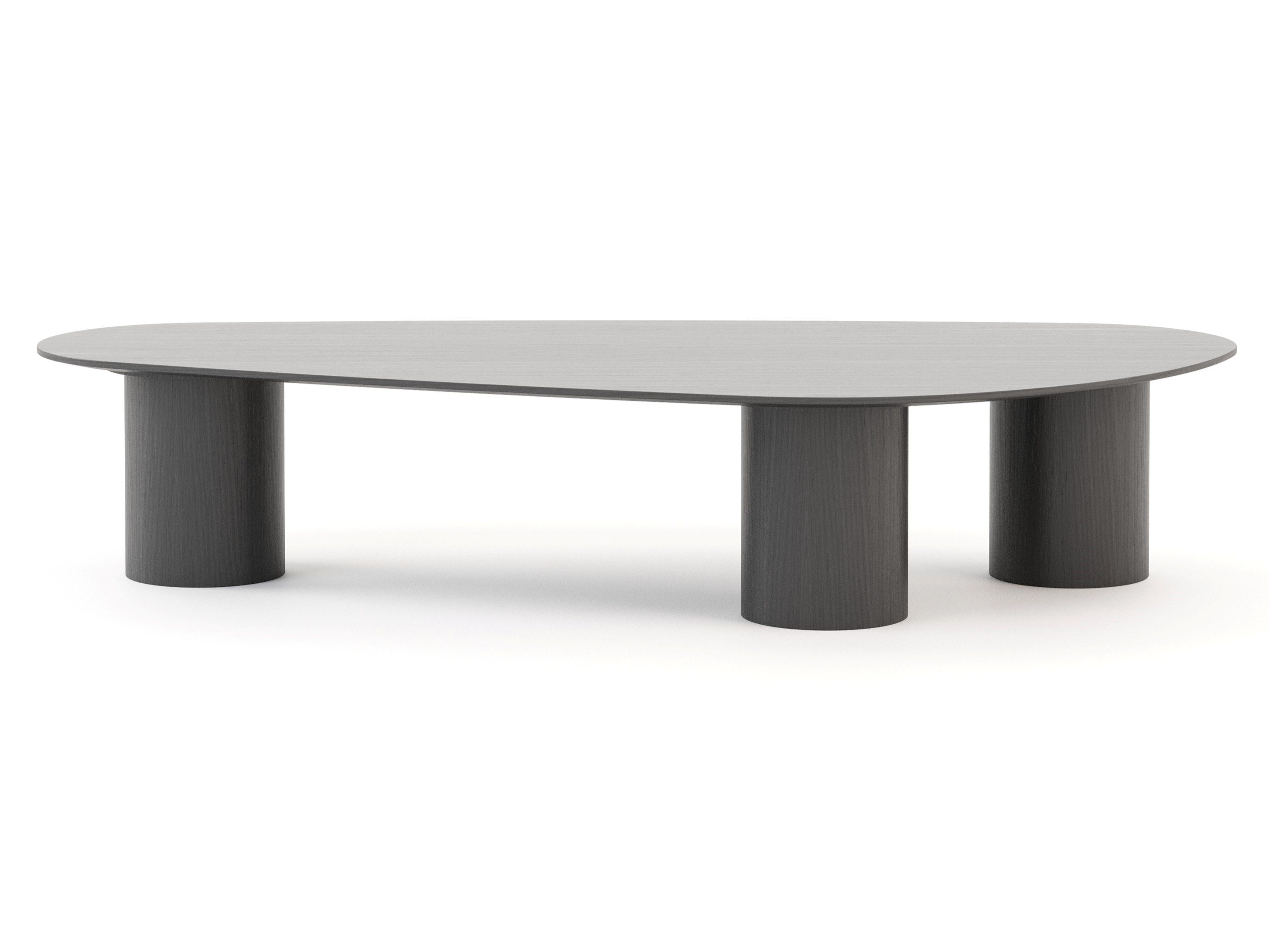 Низкий журнальный столик из дуба Stylish Club Natur ARCH-00062007 - Вид №1