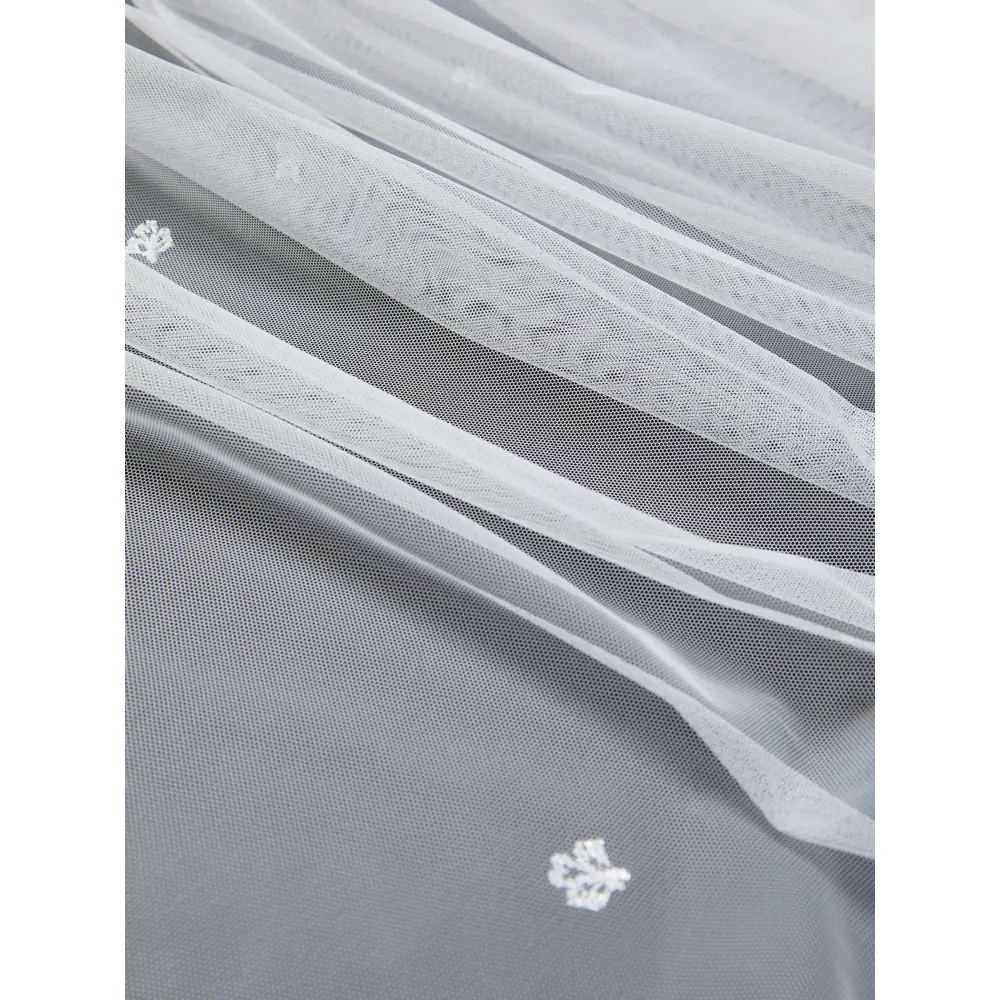 Тюль 1 м/п Птички сетка 280 см цвет бело-бежевый ELIT HOME STLM-2182361 - Вид №4