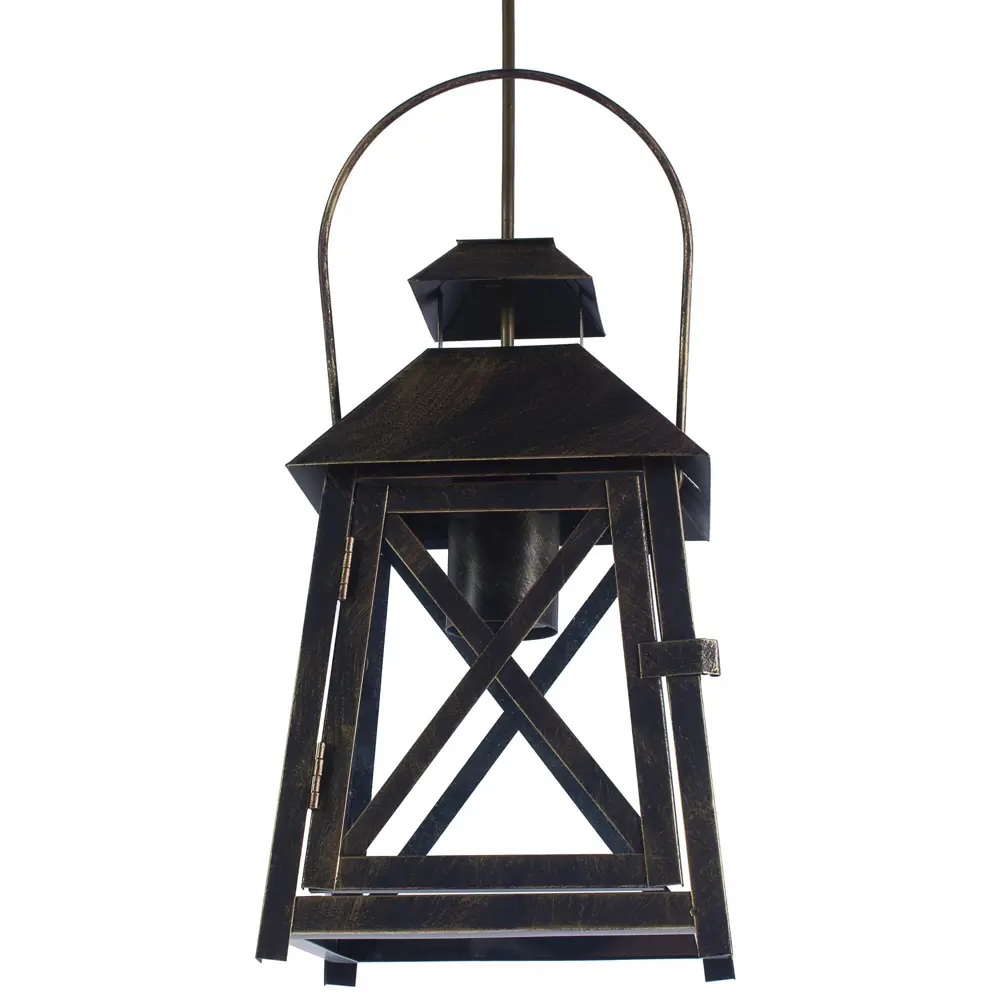 Подвесной светильник Eglo Bradford 1xE27x60 Вт 17 см металл/стекло цвет бронза/мультколор 16515383 STLM-2139387 Maytoni  - Вид №3