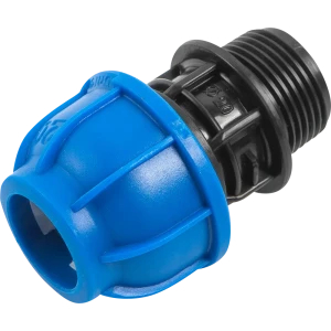 Муфта переходная ПНД Unio ø3/4"х20 мм наружная резьба