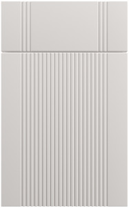 Фасады для кухни Модерн Фрезеровка «Риффель» 203 Серый шелк