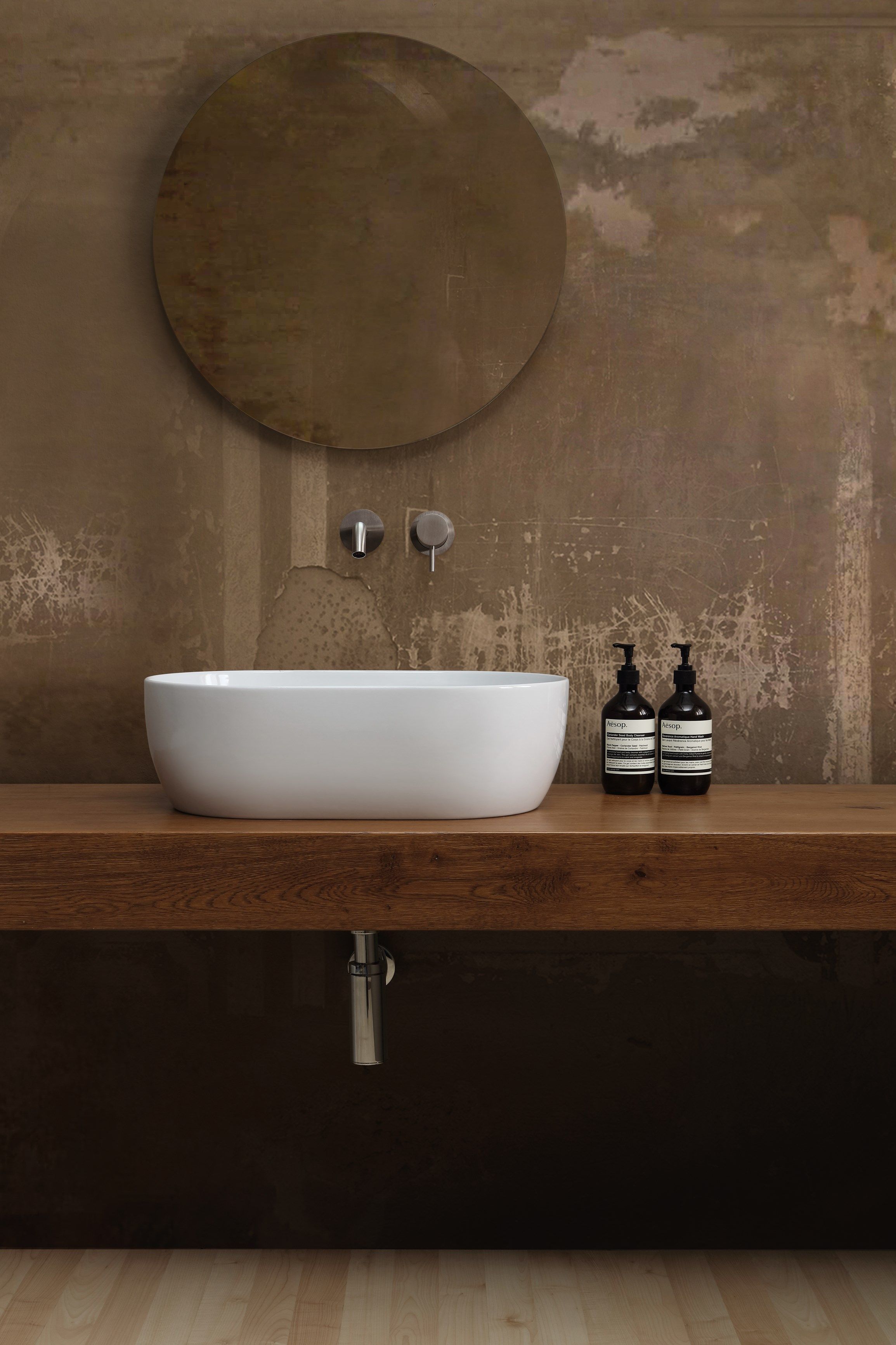 Керамическая овальная столешница Alice Ceramica уникальная ARCH-00025441 - Вид №4