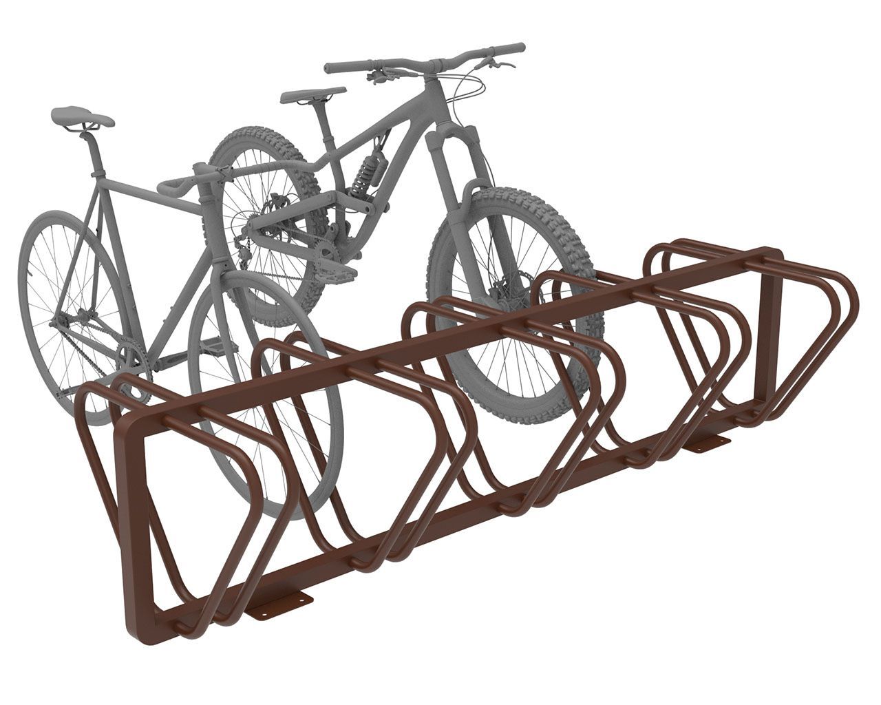 Стойка для велосипедов из оцинкованной стали Lazzari DUO ARCH-00117736 - Вид №12