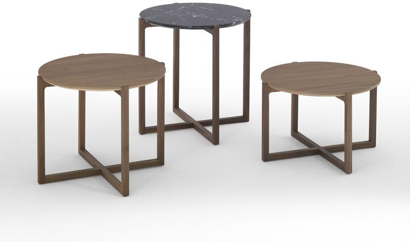 Kendo Mobiliario Круглый лакированный журнальный столик из мдф sun-id-1370553 - Вид №2