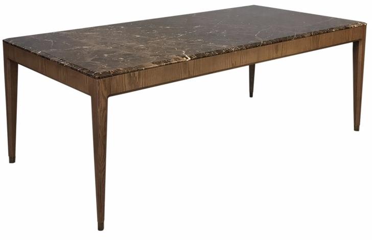 Morelato Прямоугольный стол из ясеня и мрамора Bellagio 5728/f - Вид №1