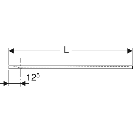550.222.00.2 Прямоугольный душевой поддон Geberit Sestra Geberit  - Вид №3