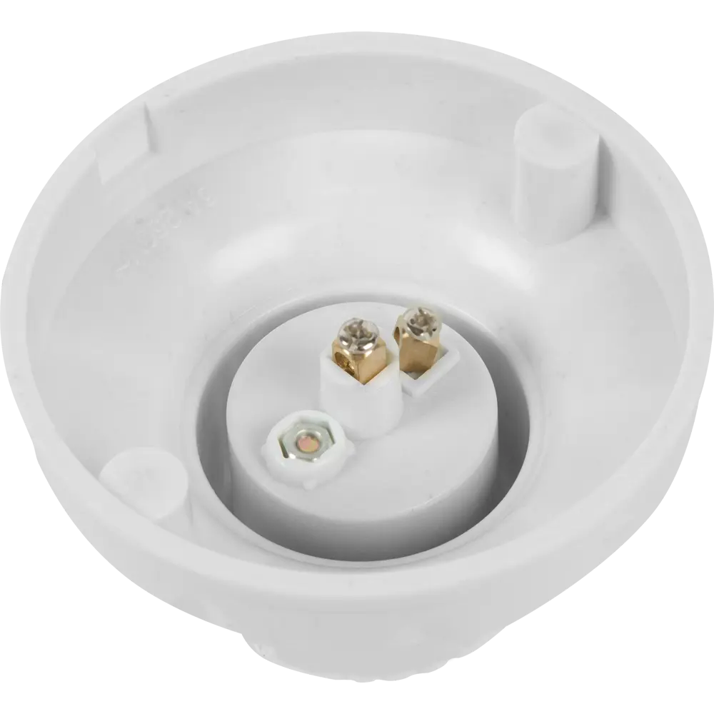 Патрон-стойка пластиковая E27 цвет белый Santreyd STLM-2154839 - Вид №1