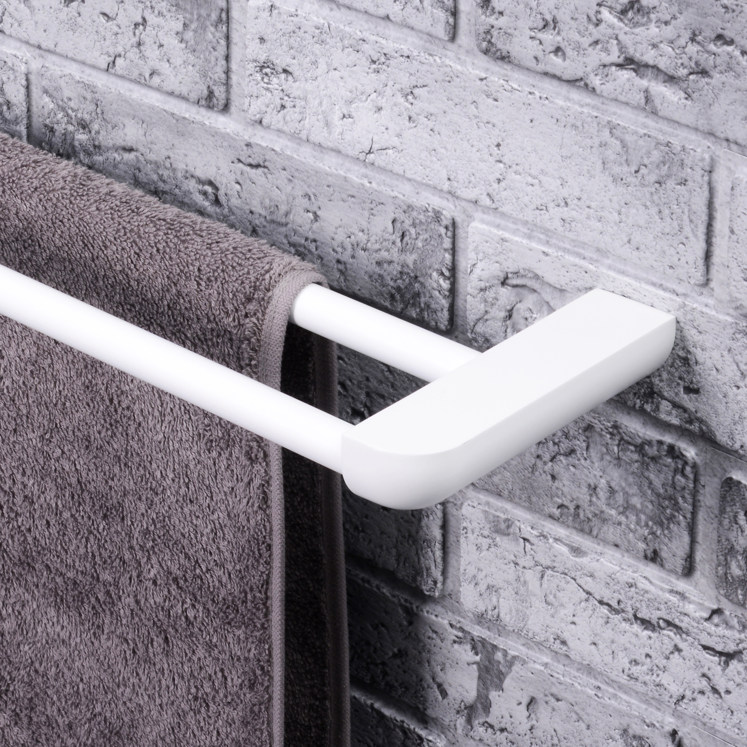 K-8340WHITE Kammel Держатель полотенец двойной WasserKRAFT Kammel K-8300WHITE 
