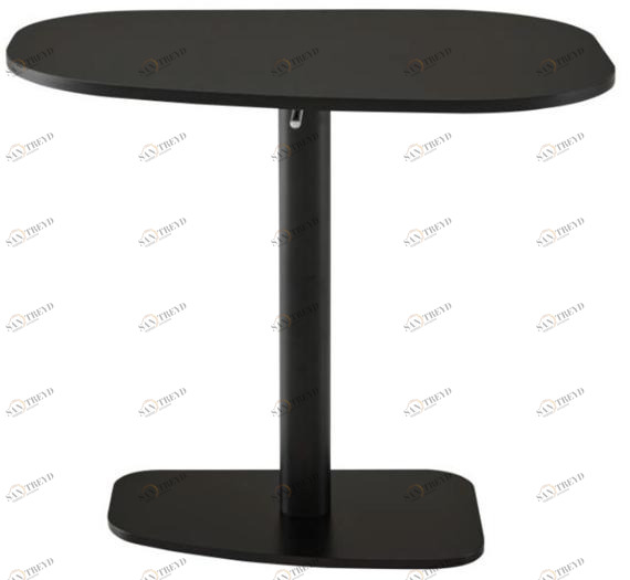 Ligne Roset Регулируемый по высоте стол из стали и дерева  19980280 