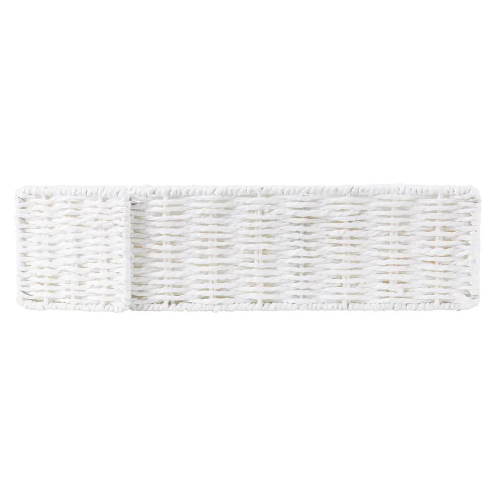 Корзина белая 10x10x30 см бум Konsensa STLM-2197429 - Вид №4