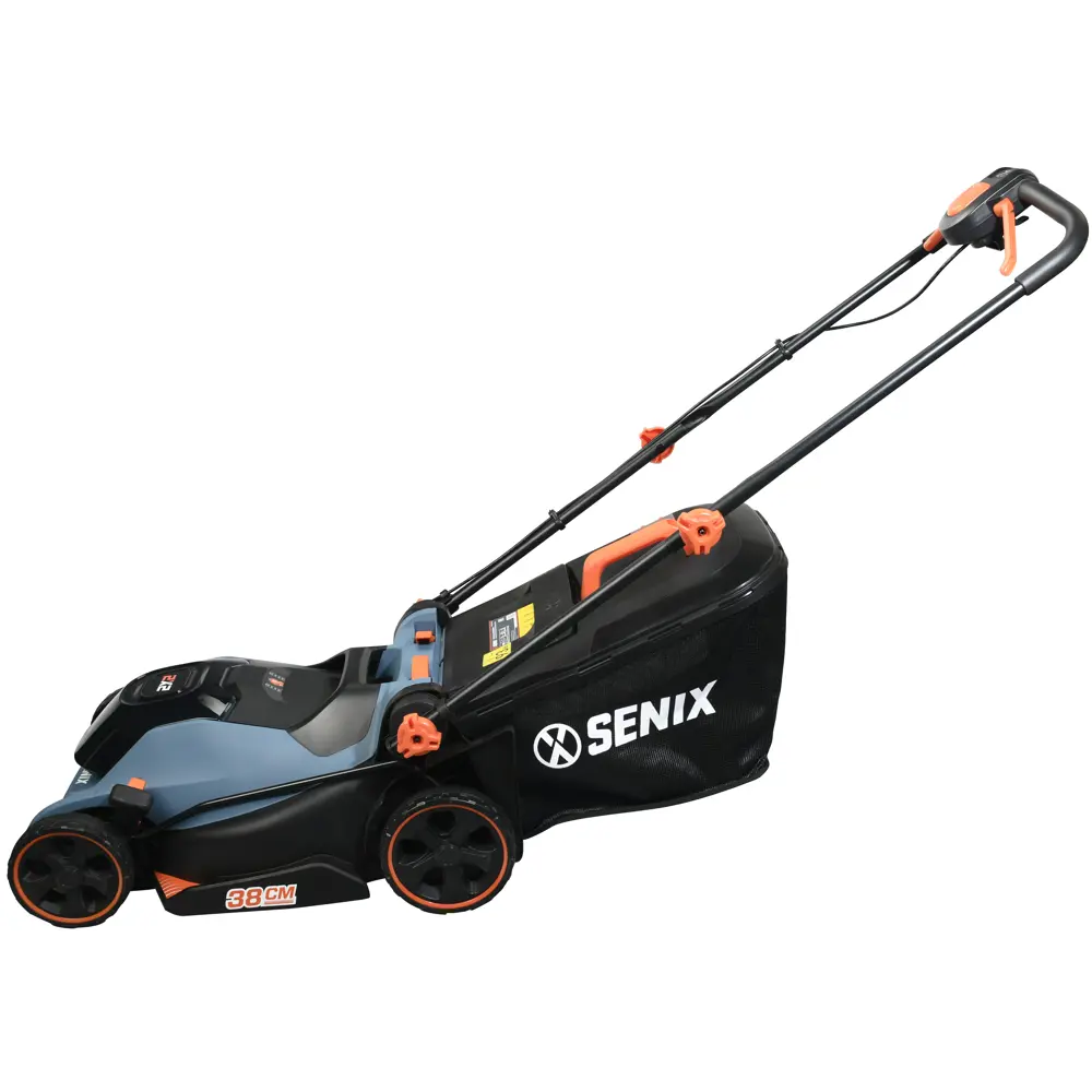 Газонокосилка аккумуляторная Senix LPPX2-M1-EU 40 В 38 см Santreyd STLM-2038099