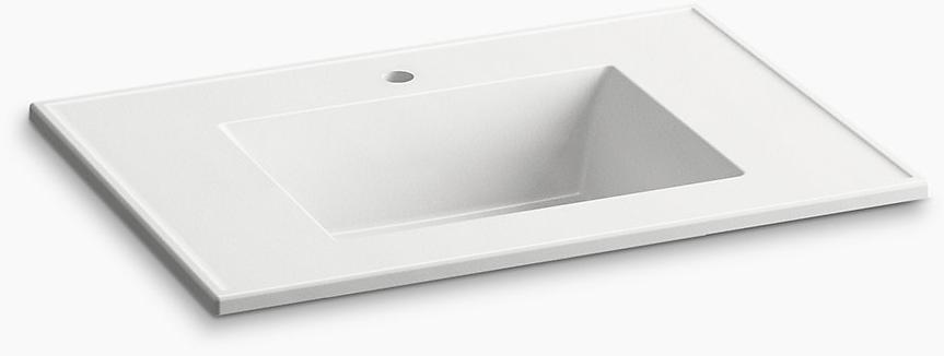 K-2779-1-7 Накладная раковина под столешницу  прямоугольная Kohler  - Вид №1