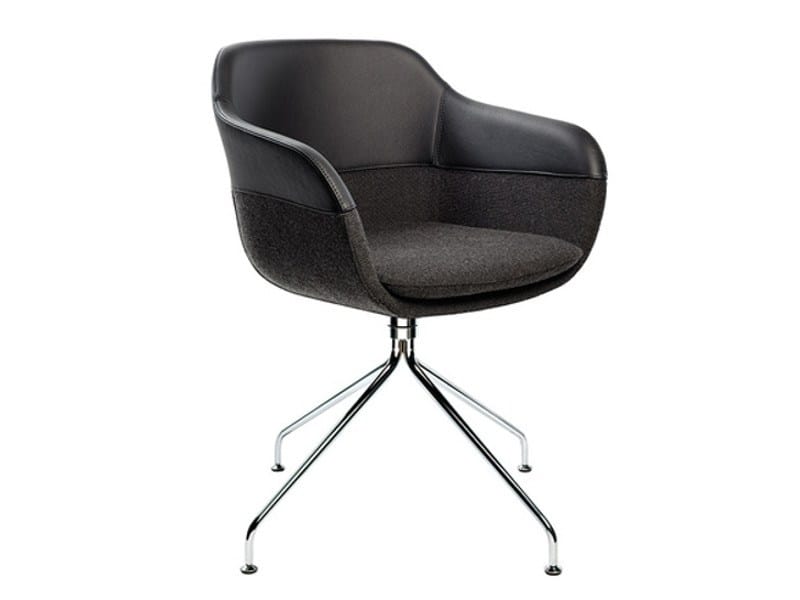 Тканевый стул с подлокотниками Brunner crona ARCH-00104949