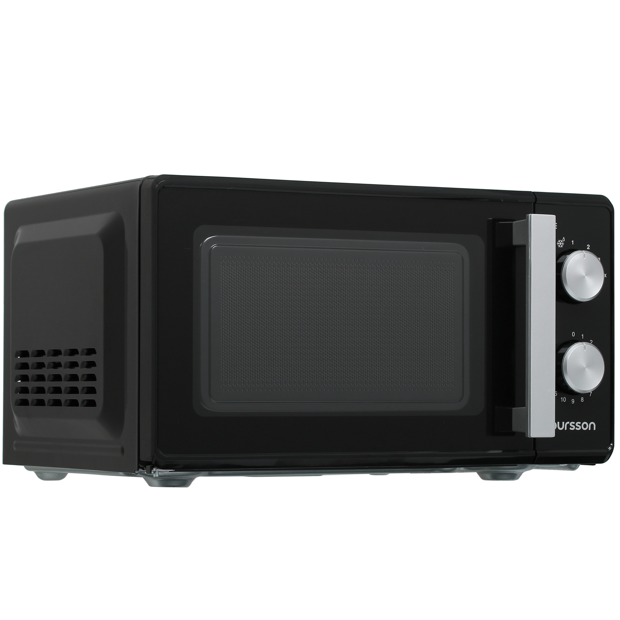 9930355 Микроволновая печь Oursson MM1702/BL черный STDN-0087527 - Вид №1