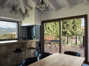 Раздвижная дверь с тепловым сдвигом