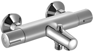 E45714-CP Термостатический однорычажный настенный смеситель для ванны/душа JACOB DELAFON JULY