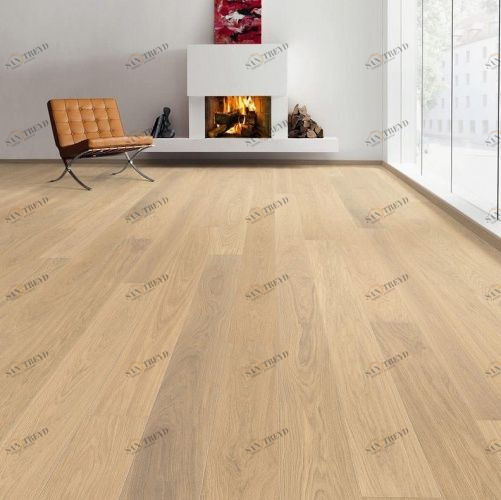 Паркетная доска Haro 4000 Series Top connect Пуро Белый Эксклюзив структурированный 531679 Дуб Рустик с брашью (Текстурированная) 2200х180 мм 1000900654