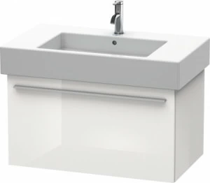 XL605208585 Тумбочка подвесная X-Large #XL6052 800 x 468 мм Белый глянцевый лак
