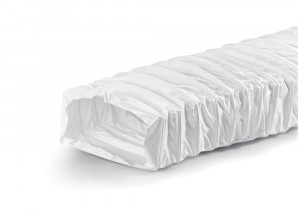 2541000 Белая гибкая трубка прямоугольного сечения 2541000 Fosterspa