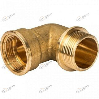 Угольник ВН с упором 1 1/4" латунь STOUT SFT0015000114