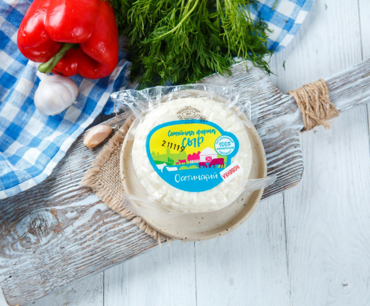 3905 Сыр рассольный "Осетинский особый" свежий Вкусляндия  - Вид №2