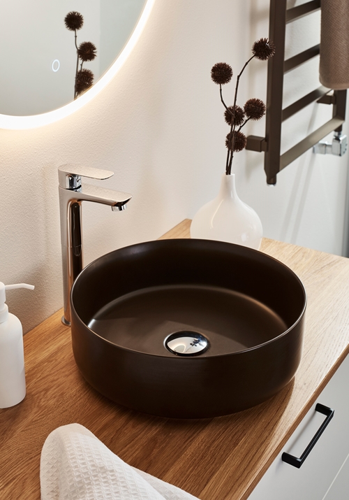 1381271 Смеситель Для Умывальника Go High Chrome Hafa  Хромированный  - Вид №2