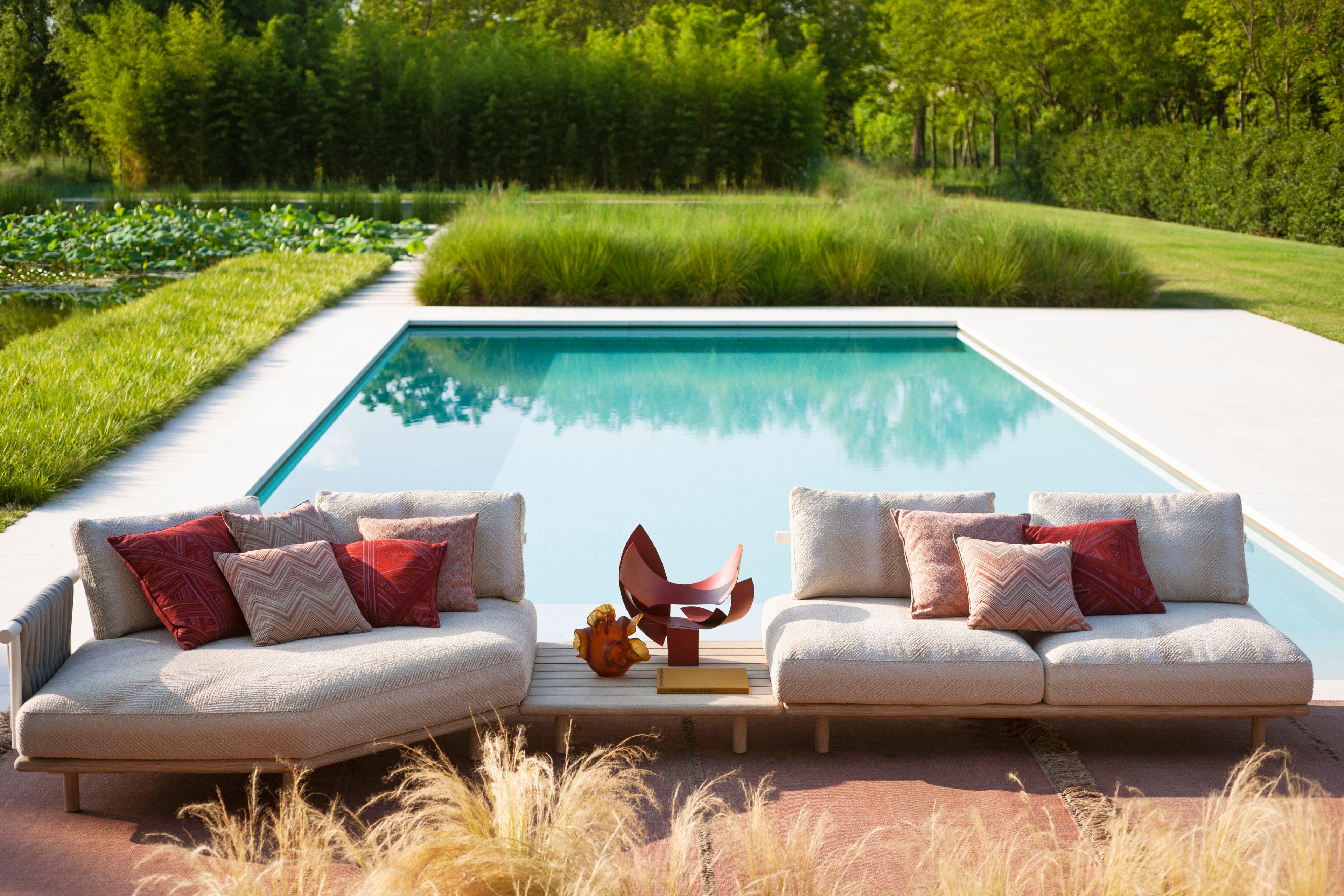 Садовый диван Batyline® с полуостровом RODA ARCH-00151499 - Вид №3