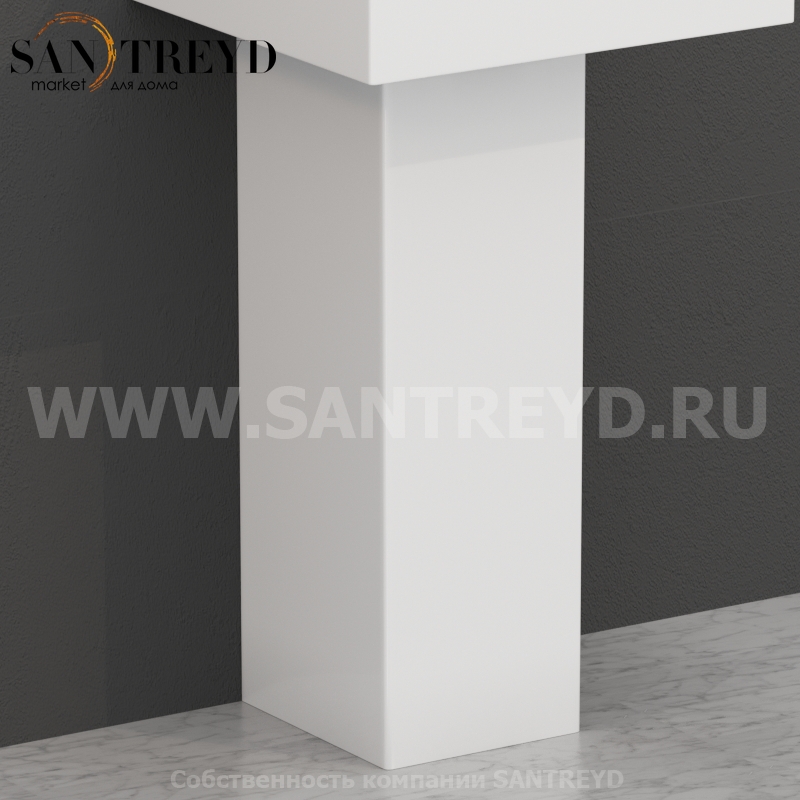 357001 Пьедестал 78 см цвет Белая глазурь Kerasan Cento Италия