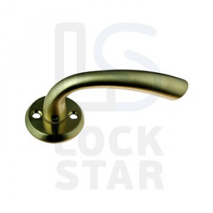 Ручка дверная 001K Zn/HME латунь матовая Santreyd LK01-763