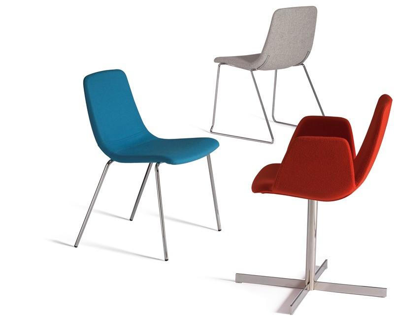 Capdell 4-спицевый тканевый стул с подлокотниками Ics sun-id-1487572 - Вид №2