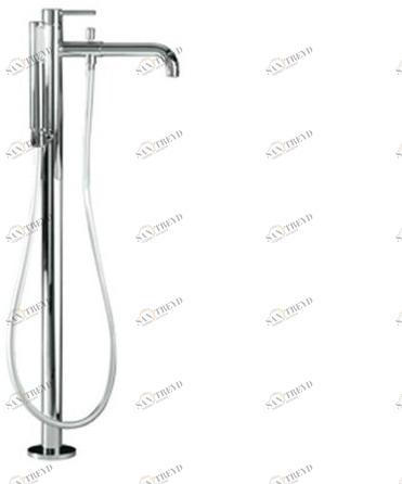 GALASSIA Смеситель для ванны напольный Meg11 5549