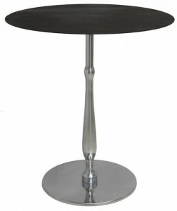 Vela Arredamenti Круглый стол из нержавеющей стали по контракту Eclisse