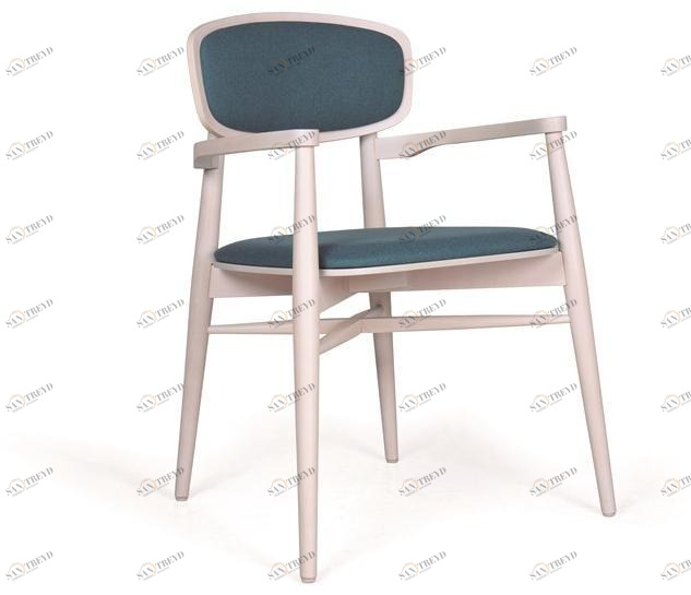 Fenabel Мягкое деревянное кресло с подлокотниками Donasella sun-id-1487007