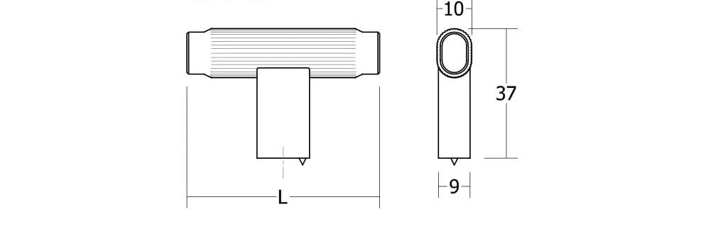 Алюминиевая ручка Viefe Бруклин ARCH-00076743 - Вид №5