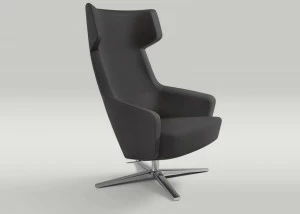 Brunner Кресло с откидной спинкой на 4 спицы с подлокотниками Artemo