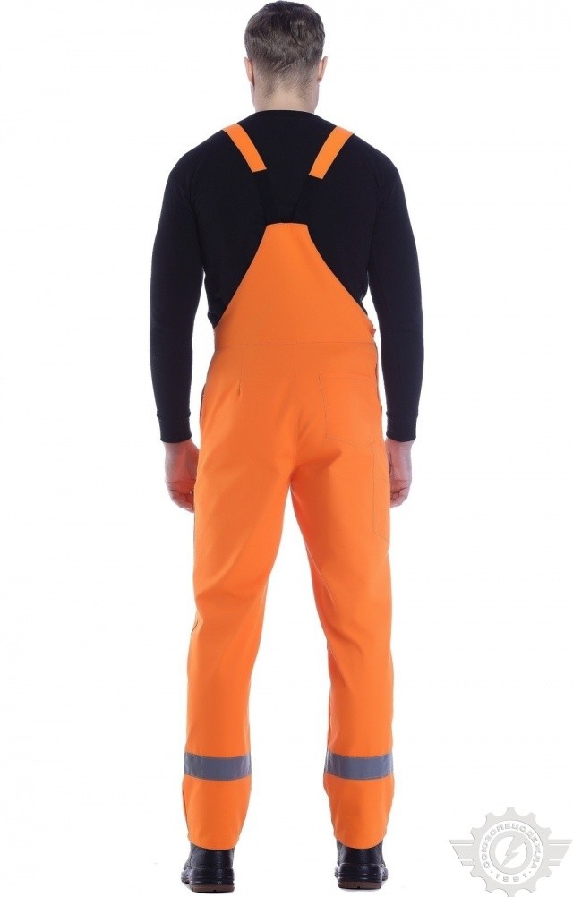 65932 Костюм "Дорожник Флюр" с СВП  Летняя спецодежда  размер 56-58/170-176  - Вид №9