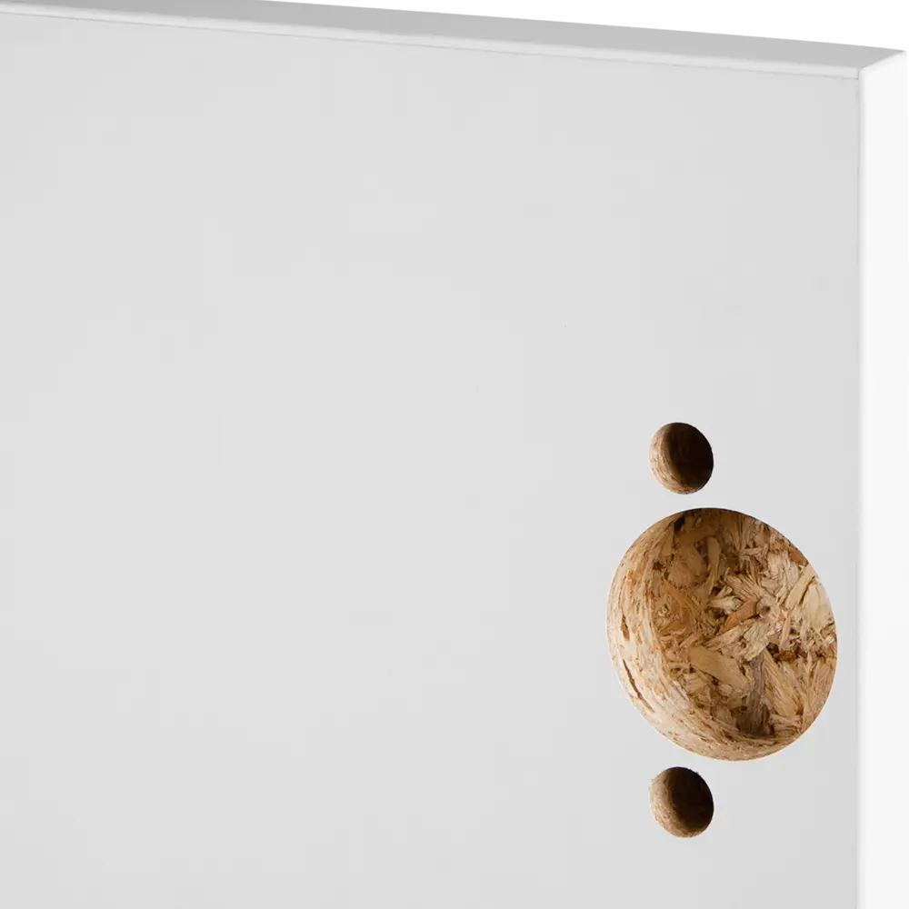 Фасад кухонного шкафа Аша 59.7x137.3 см KONSENSA ЛДСП цвет белый STLM-2143722 - Вид №6