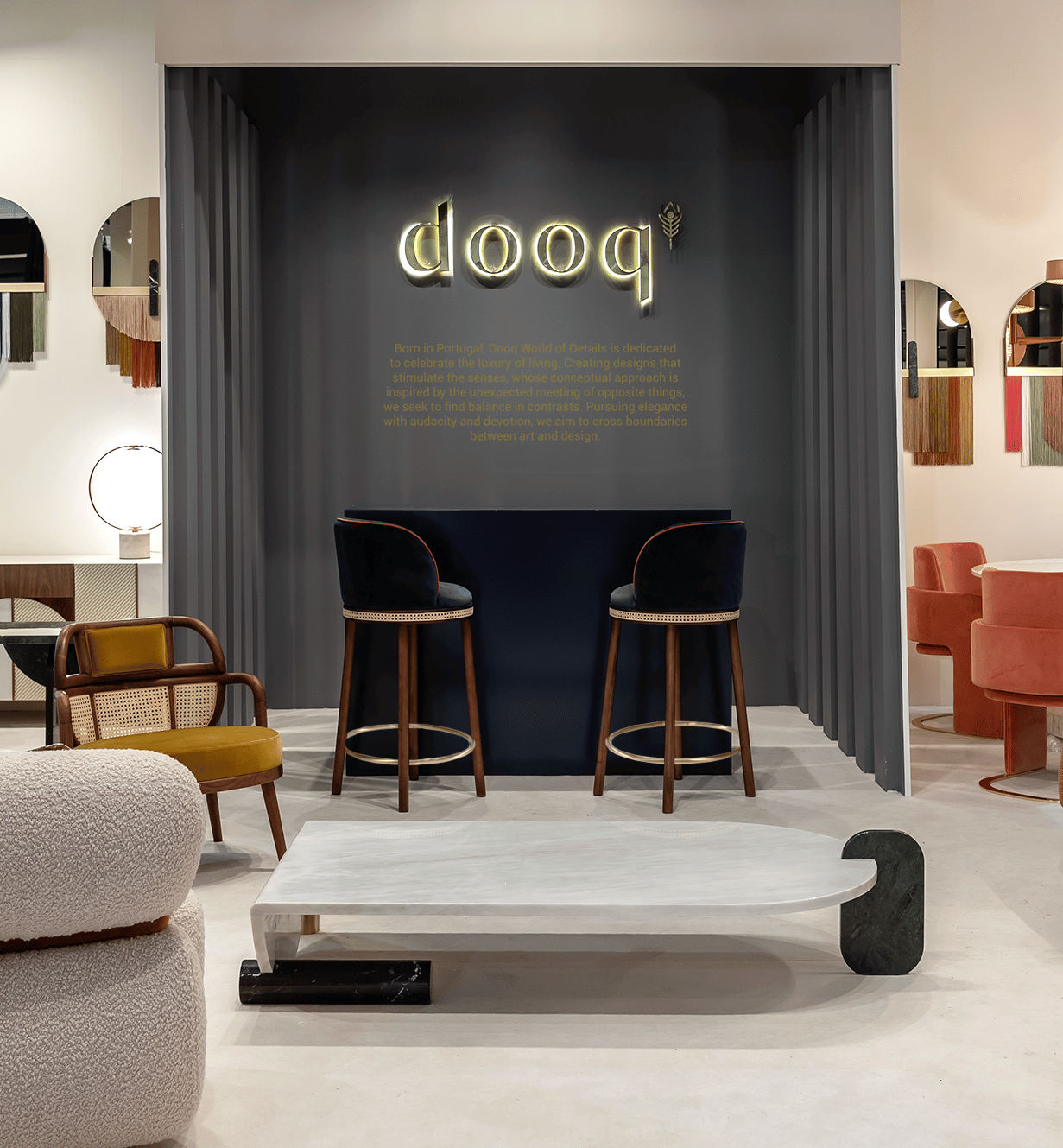 Высокий стул с подставкой для ног DOOQ ARCH-00113218 - Вид №4