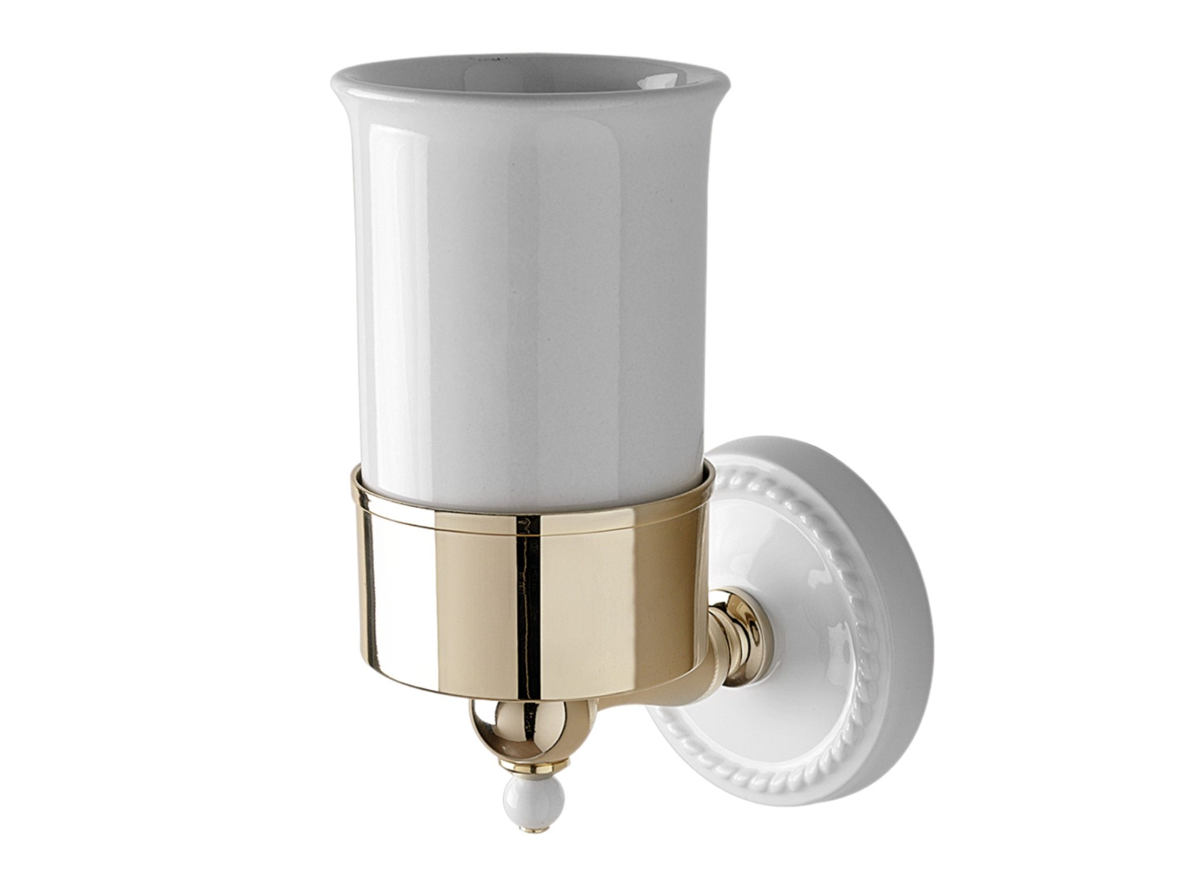 Керамический и латунный настенный держатель зубной щетки Devon&Devon Дороти ARCH-00136495